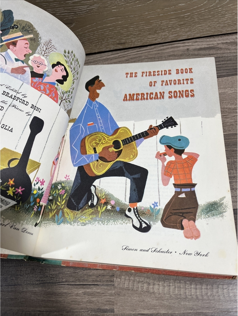 Fireside Book of Favorite American Songs by Norman Lloyd and Margaret Boni...